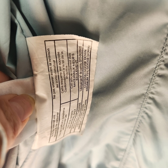 Eddie Bauer Womens Green/Purple Plaid Goose Down Puffer Vest-Size L - Picture 9 of 11